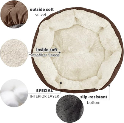 Asvin Small Dog Bed for Small Dogs, Cat Beds for Indoor Cats, Pet Bed for Puppy - Image 4