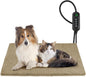 GASUR Heated Cat Bed, Waterproof Cat Heating Pad Indoor w/Timer, Temp by GASUR