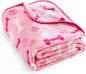 Allisandro Luxurious Dog Blanket, 350 GSM Super Fuzzy Microplush Fleece Pet by ALLISANDRO