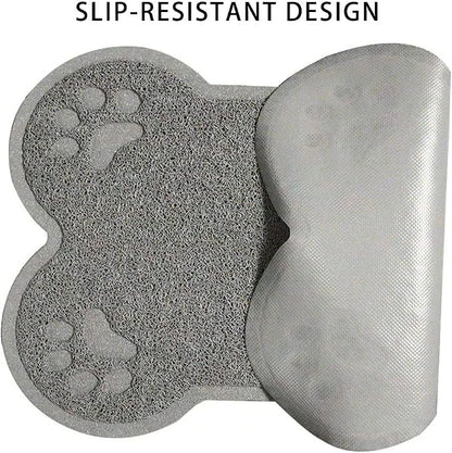 Petlike Pet Feeding Mat for Large Dogs and Cats, Non-Slip and Waterproof Large - Image 4