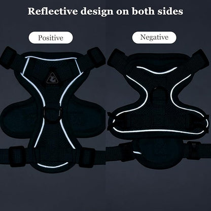 Wanheart Summer cat Chest Harness and Leash, Anti-Escape Adjustable Soft mesh - Image 3