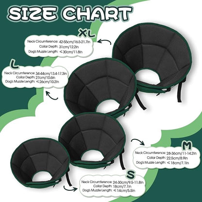 Dog Cone for Large Dogs After Surgery, Soft Dog Cone Collar for Dogs to Stop - Image 2