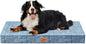 Outdoor Extra Large Dog Crate Bed, XXL Waterproof Dog Bed by TailStories