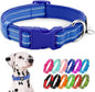 azuza Reflective Dog Collar, Soft Neoprene Padded Pet Collar by azuza