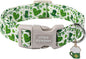 Unique style paws St. Patrick's Day Dog Collar Plastic Buckle Collar by Uniquestylepaws
