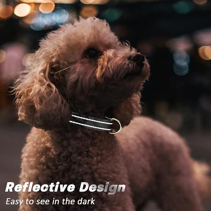 Reflective Dog Collar for Large Dogs, Cute Camouflage Adjustable Heavy-Duty - Image 3