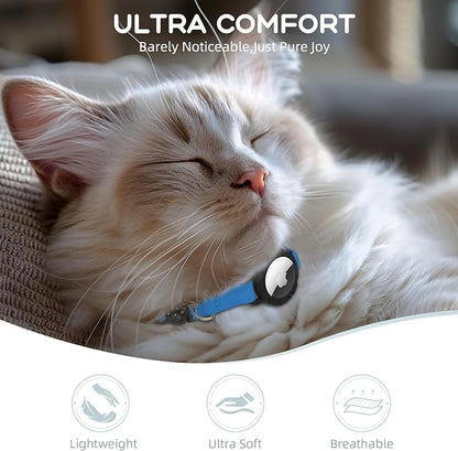 AirTag Cat Collars, Stretchy Collar - Image 2