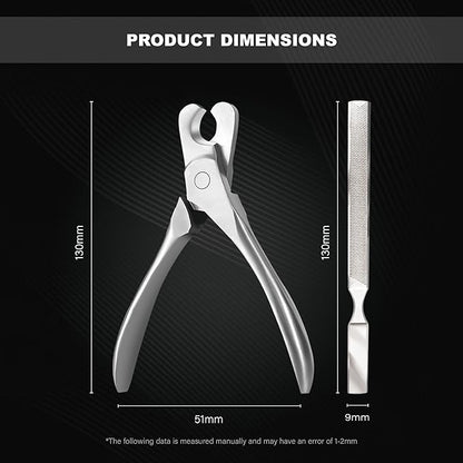 Dog Nail Trimmers & Cat Nail Clipper, Heavy Duty Stainless Steel Claw Clippers - Image 5