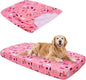 Replacement Dog Bed Covers Elastic Edged Washable Pet Bed Protector by Hoopttay