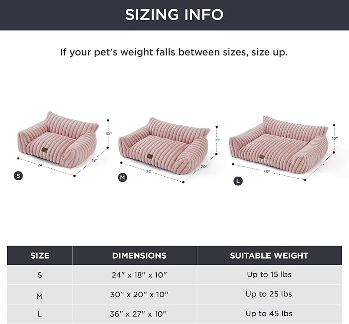 Bedsure ComfyFleece™ Cute Dog Couch - Image 6