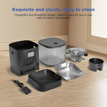 Automatic Cat Feeder, Cat Food Dispenser - Image 5