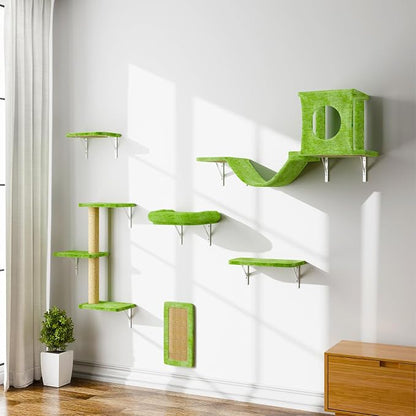 NUNU LAB Cat Wall Shelves, Indoor Cat Furniture - Image 2