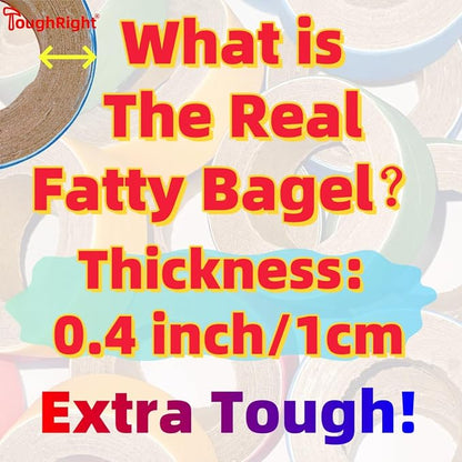 80Pcs Fatty Bagels Bird Toys for Parrots Durable Cardboard Chewing Shredding - Image 3