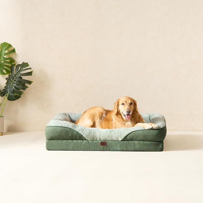 EHEYCIGA Orthopedic Dog Bed for Medium Dog, Waterproof Liner & Washable - Image 9