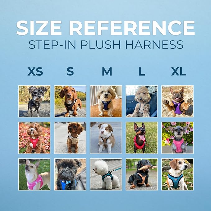 Voyager Step-In Plush Dog Harness – Soft Plush, Step In Vest Harness - Image 6