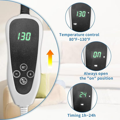 Extra Large Dog Heating Pad 47x30 in Waterproof Smart Thermostat Switch - Image 3