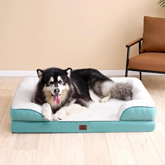 EHEYCIGA Orthopedic Dog Beds for Extra Large Dogs, Waterproof Memory Foam XXL - Image 9