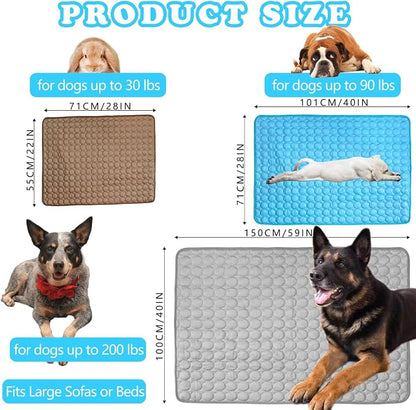 Dog Cooling Mat for Dogs, Pet Cooling Pad Bed for Dog Easy Washable for All - Image 3
