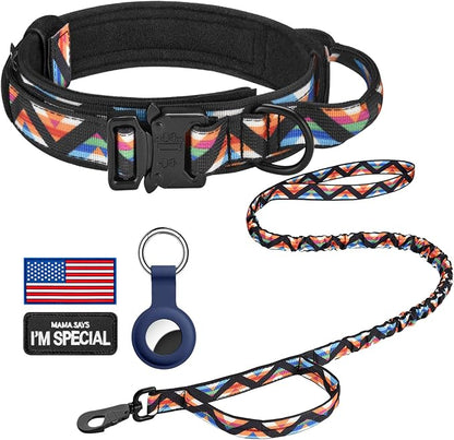 DAGANXI Tactical Dog Collar, Adjustable Military Training Nylon Dog Collar by DAGANXI