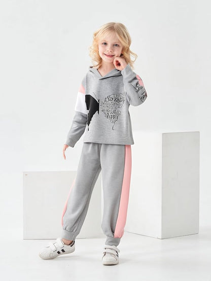 Toddler Baby Girls Clothes Long-sleeve Tie Dye Hoodie Sweatshirt Pants Hooded - Image 3