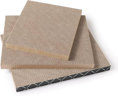 Refill Scratch Pads for Hide & Scratch Vertical Cat Scratcher Box by HideScratch