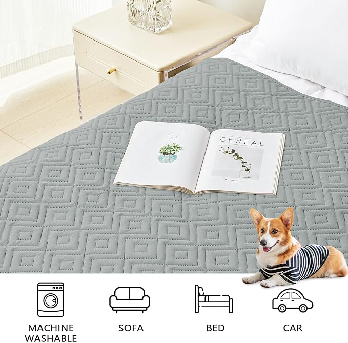 hyha Waterproof Dog Blanket, Soft Pet Bed Cover, Waterproof Sofa Couch Cover - Image 7