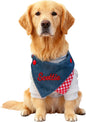 Custom Embroidered Dog Bandana Personalized by Unknown