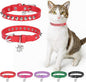 Leather Cat Collars for Boy Girl Cats by DILLYBUD