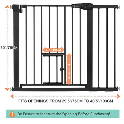 COMOMY Auto Close Baby Gate - Image 7
