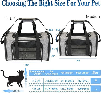 Top tasta Dog Cat Carrier Pet Carriers - Image 6