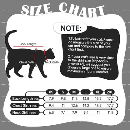 QBLEEV Cat Tuxedo Suit, Sphynx Cat Suit - Image 2