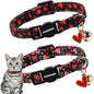 Cat Collar, 2 Pack Cat Collars Breakaway by DOGWONG