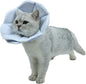 Soft Cat Recovery Collar, Adjustable Dog Cat Cone, Dog Protective Cone Collar by WZPET