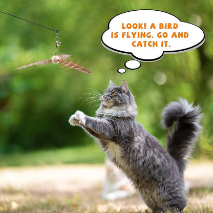 JXFUKAL Cat Wand Toys, Interactive Cat Toys - Image 3