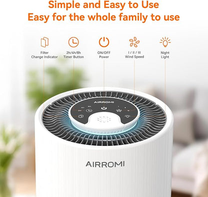AIRROMI Air Purifier for Bedroom - Image 3