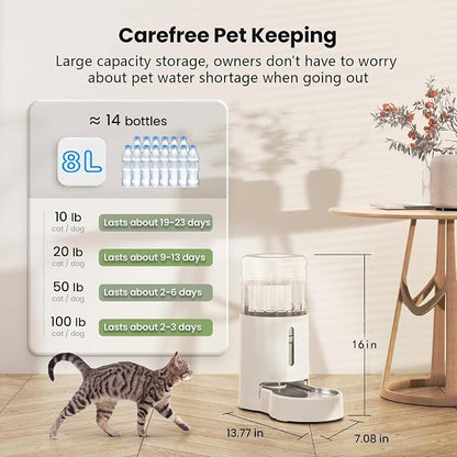 CZPET Automatic 7L Dog and Cat Water Dispenser - Image 3
