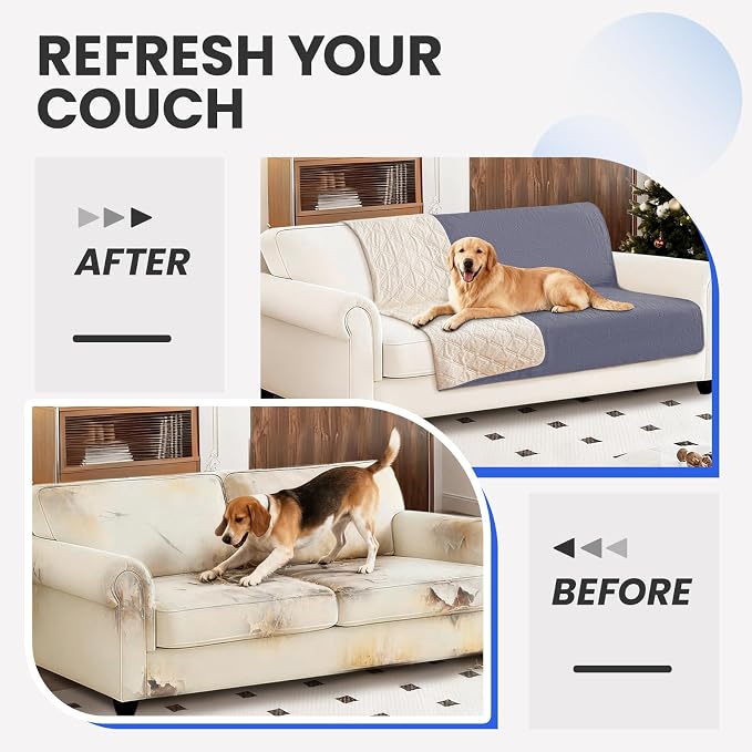 Waterproof Couch Covers for Pets, Waterproof Dog Bed Cover, Anti-Slip Soft Dog - Image 7