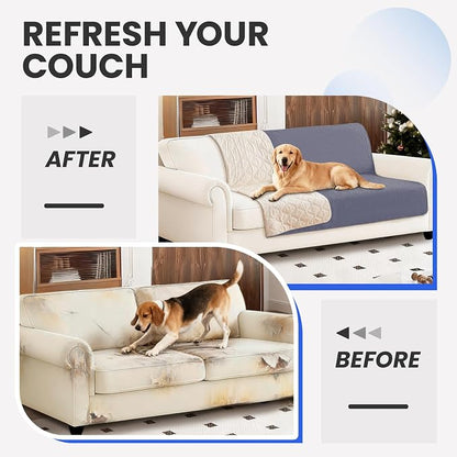 Waterproof Couch Covers for Pets, Waterproof Dog Bed Cover, Anti-Slip Soft Dog - Image 7
