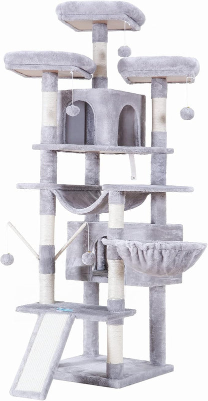 Hey-brother Cat Tree, 71 inches XL Large Cat Tower - Image 8