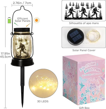 kyoryuger Bigfoot Gifts for Women/Men Bigfoot Solar Lanterns Mom Grandma - Image 7