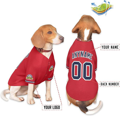 Custom Dog Baseball Jersey - Image 3