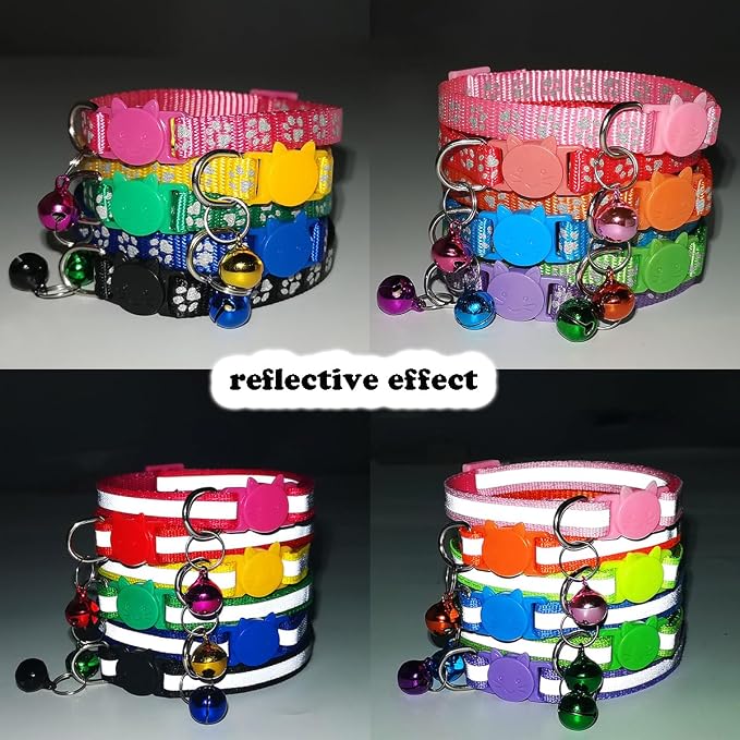 Black Reflective Cat Collar - Image 3