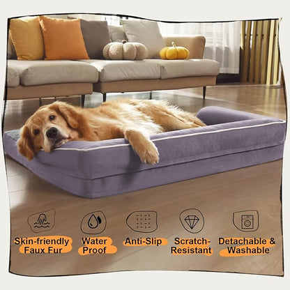 Small Dog Bed Orthopedic Washable Cat Bed Memory Foam Small Couch Sofa Indoor - Image 6