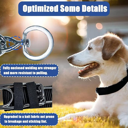 Prong Training Collar for Dogs, Rotating Ring Welding, Adjustable Dog Training - Image 3