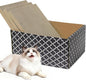 Cardboard Cat Scratcher Box by WDZZHOT