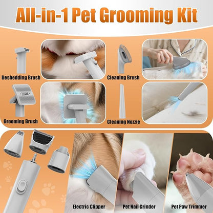 AIRROBO Dog Grooming Vacuum and Kit - Image 3
