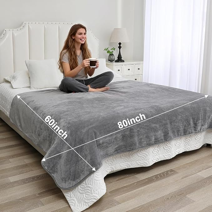 Waterproof Blanket for Beds – Ideal for Couch & Pets Splash Proof Sherpa Throw - Image 4