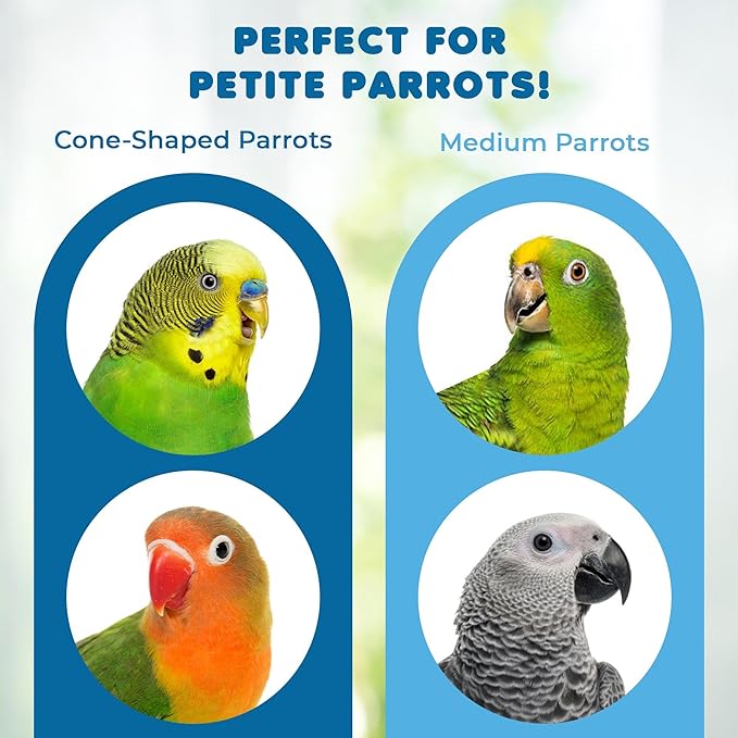 SunGrow Wooden Bird Ladder Bridge, Hanging Exercise Toy, Bird Playground Cage - Image 6