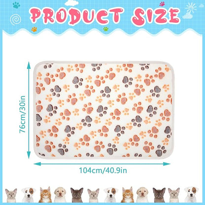 Tegeme 8 Pcs Fleece Dog Blankets - Image 6