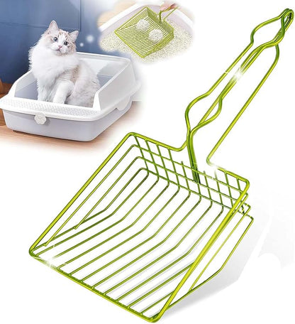 DHXYZZB Cat Litter Scoop, Metal Cat Litter Scooper Kitty Poop Scooper Stand by DHXYZZBBetterlivingwithpet